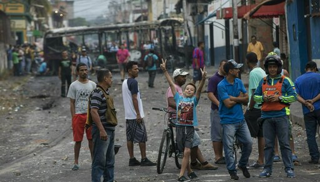 In Australia “they went and confiscated all the guns. You know who did what Australia did? Venezuela.”