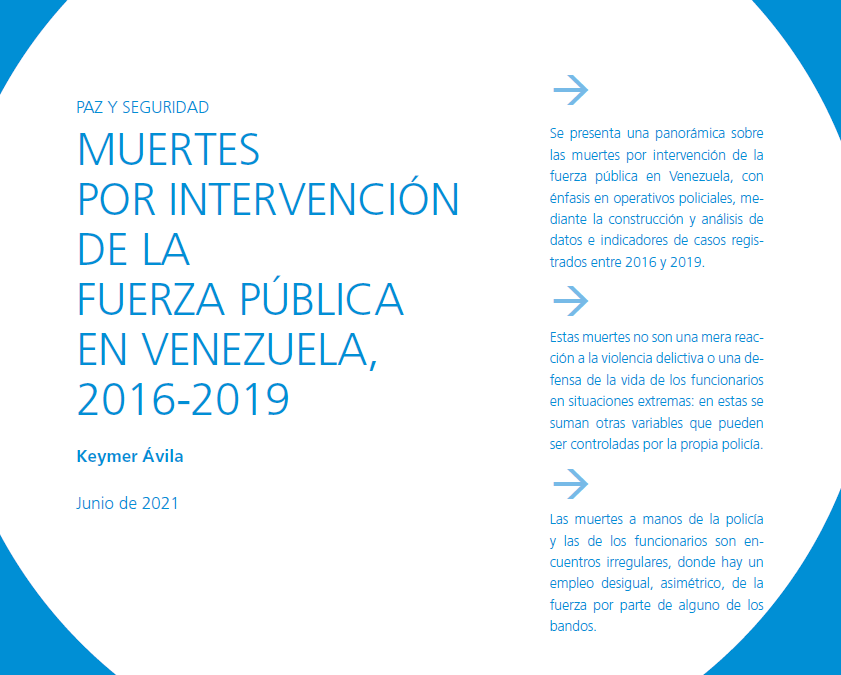 Muertes por intervención de la fuerza pública en Venezuela, 2016-2019