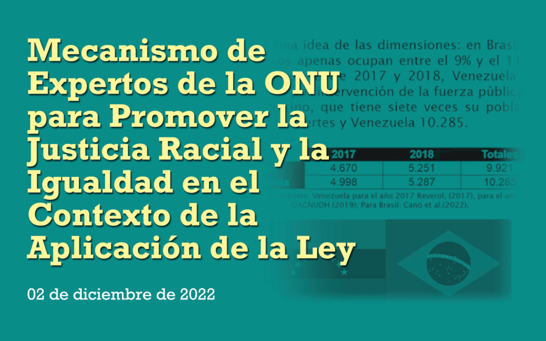 Intervención del profesor Keymer Ávila (Venezuela) en el EMLER-ONU