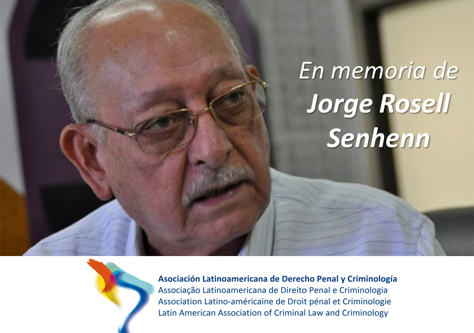 En memoria de Jorge Rosell Senhenn